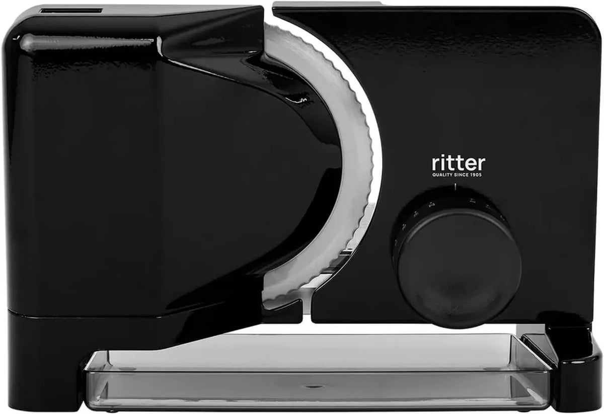 Affettatrice Elettrica Universale Ritter E 16 con Motore ECO, Nero, Made in Germany